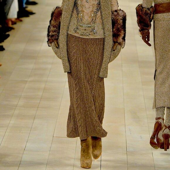 Ralph Lauren 2016 Runway Collection Noette Snuff Calf Suede Fringe Boot 6B NIB - Picture 12 of 16